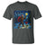 Bigfoot Christmas T Shirt Starry Night Van Gogh - Wonder Print Shop