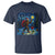 Bigfoot Christmas T Shirt Starry Night Van Gogh - Wonder Print Shop