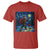 Bigfoot Christmas T Shirt Starry Night Van Gogh - Wonder Print Shop