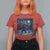 Bigfoot Christmas T Shirt For Women Starry Night Van Gogh - Wonder Print Shop