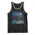 Bigfoot Christmas Tank Top Starry Night Van Gogh - Wonder Print Shop