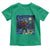 Bigfoot Christmas Toddler T Shirt Starry Night Van Gogh - Wonder Print Shop
