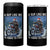 Funny Bigfoot Motorcycle Christmas 4 in 1 Can Cooler Tumbler A Guy Like Me Is Hard To Forest Find - Wonder Print Shop