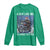 Funny Bigfoot Motorcycle Christmas Long Sleeve Shirt A Guy Like Me Is Hard To Forest Find - Wonder Print Shop