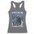Funny Bigfoot Motorcycle Christmas Racerback Tank Top A Guy Like Me Is Hard To Forest Find - Wonder Print Shop