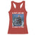 Funny Bigfoot Motorcycle Christmas Racerback Tank Top A Guy Like Me Is Hard To Forest Find - Wonder Print Shop
