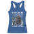 Funny Bigfoot Motorcycle Christmas Racerback Tank Top A Guy Like Me Is Hard To Forest Find - Wonder Print Shop