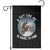 Funny Bigfoot Motorcycle Christmas Garden Flag Sasquatch Rock On Hand Xmas - Wonder Print Shop