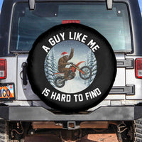 Funny Bigfoot Motorcycle Christmas Spare Tire Cover Sasquatch Rock On Hand Xmas - Wonder Print Shop