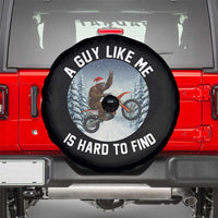 Funny Bigfoot Motorcycle Christmas Spare Tire Cover Sasquatch Rock On Hand Xmas - Wonder Print Shop