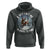 Funny Bigfoot Motorcycle Christmas Hoodie Sasquatch Rock On Hand Xmas - Wonder Print Shop