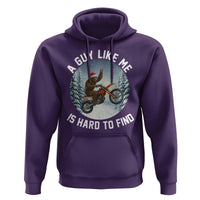 Funny Bigfoot Motorcycle Christmas Hoodie Sasquatch Rock On Hand Xmas - Wonder Print Shop