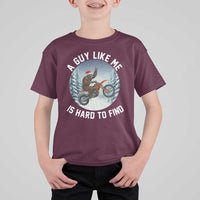 Funny Bigfoot Motorcycle Christmas T Shirt For Kid Sasquatch Rock On Hand Xmas - Wonder Print Shop