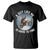 Funny Bigfoot Motorcycle Christmas T Shirt Sasquatch Rock On Hand Xmas - Wonder Print Shop