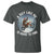 Funny Bigfoot Motorcycle Christmas T Shirt Sasquatch Rock On Hand Xmas - Wonder Print Shop