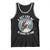 Funny Bigfoot Motorcycle Christmas Tank Top Sasquatch Rock On Hand Xmas - Wonder Print Shop
