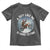 Funny Bigfoot Motorcycle Christmas Toddler T Shirt Sasquatch Rock On Hand Xmas - Wonder Print Shop