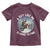 Funny Bigfoot Motorcycle Christmas Toddler T Shirt Sasquatch Rock On Hand Xmas - Wonder Print Shop