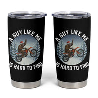 Funny Bigfoot Motorcycle Christmas Tumbler Cup Sasquatch Rock On Hand Xmas - Wonder Print Shop