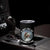 Funny Bigfoot Motorcycle Christmas Tumbler Cup Sasquatch Rock On Hand Xmas - Wonder Print Shop