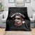 Funny Reindeer Christmas Throw Blanket Wait I Am Goated - Wonder Print Shop