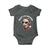 Funny Reindeer Christmas Baby Onesie Wait I Am Goated - Wonder Print Shop