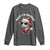 Funny Reindeer Christmas Long Sleeve Shirt Wait I Am Goated - Wonder Print Shop
