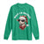 Funny Reindeer Christmas Long Sleeve Shirt Wait I Am Goated - Wonder Print Shop