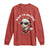 Funny Reindeer Christmas Long Sleeve Shirt Wait I Am Goated - Wonder Print Shop