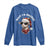 Funny Reindeer Christmas Long Sleeve Shirt Wait I Am Goated - Wonder Print Shop