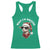 Funny Reindeer Christmas Racerback Tank Top Wait I Am Goated - Wonder Print Shop