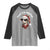 Funny Reindeer Christmas Raglan Shirt Wait I Am Goated - Wonder Print Shop