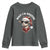 Funny Reindeer Christmas Youth Sweatshirt Wait I Am Goated - Wonder Print Shop