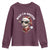 Funny Reindeer Christmas Youth Sweatshirt Wait I Am Goated - Wonder Print Shop