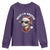 Funny Reindeer Christmas Youth Sweatshirt Wait I Am Goated - Wonder Print Shop