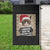 Funny Cat Mugshot Christmas Garden Flag I Will Protect You Kitten No Matter What - Wonder Print Shop