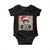 Funny Cat Mugshot Christmas Baby Onesie I Will Protect You Kitten No Matter What - Wonder Print Shop
