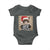 Funny Cat Mugshot Christmas Baby Onesie I Will Protect You Kitten No Matter What - Wonder Print Shop