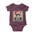 Funny Cat Mugshot Christmas Baby Onesie I Will Protect You Kitten No Matter What - Wonder Print Shop