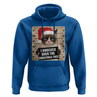 Funny Cat Mugshot Christmas Hoodie I Will Protect You Kitten No Matter What - Wonder Print Shop