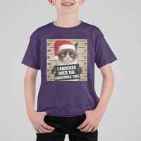 Funny Cat Mugshot Christmas T Shirt For Kid I Will Protect You Kitten No Matter What - Wonder Print Shop