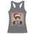 Funny Cat Mugshot Christmas Racerback Tank Top I Will Protect You Kitten No Matter What - Wonder Print Shop