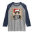 Funny Cat Mugshot Christmas Raglan Shirt I Will Protect You Kitten No Matter What - Wonder Print Shop