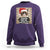 Funny Cat Mugshot Christmas Sweatshirt I Will Protect You Kitten No Matter What - Wonder Print Shop
