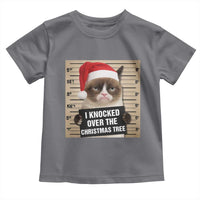 Funny Cat Mugshot Christmas Toddler T Shirt I Will Protect You Kitten No Matter What - Wonder Print Shop