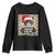 Funny Cat Mugshot Christmas Youth Sweatshirt I Will Protect You Kitten No Matter What - Wonder Print Shop