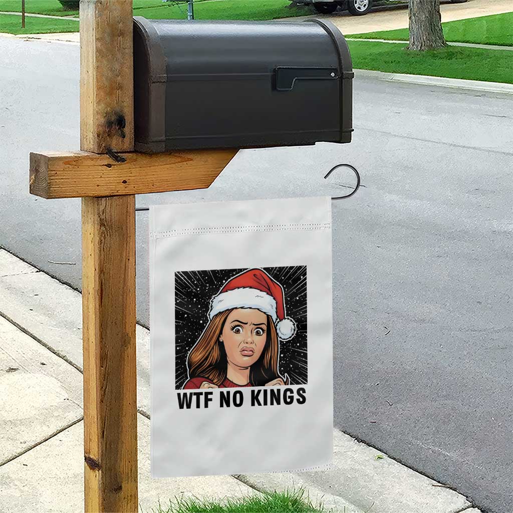 No Kings Garden Flag Funny Disgusting Doll Face Meme Christmas - Wonder Print Shop