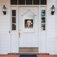 No Kings Garden Flag Funny Disgusting Doll Face Meme Christmas - Wonder Print Shop