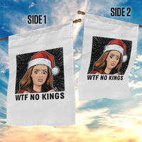 No Kings Garden Flag Funny Disgusting Doll Face Meme Christmas - Wonder Print Shop