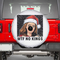 No Kings Spare Tire Cover Funny Disgusting Doll Face Meme Christmas - Wonder Print Shop